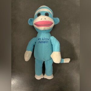Blue monkey made by TY brand new 9.5”
